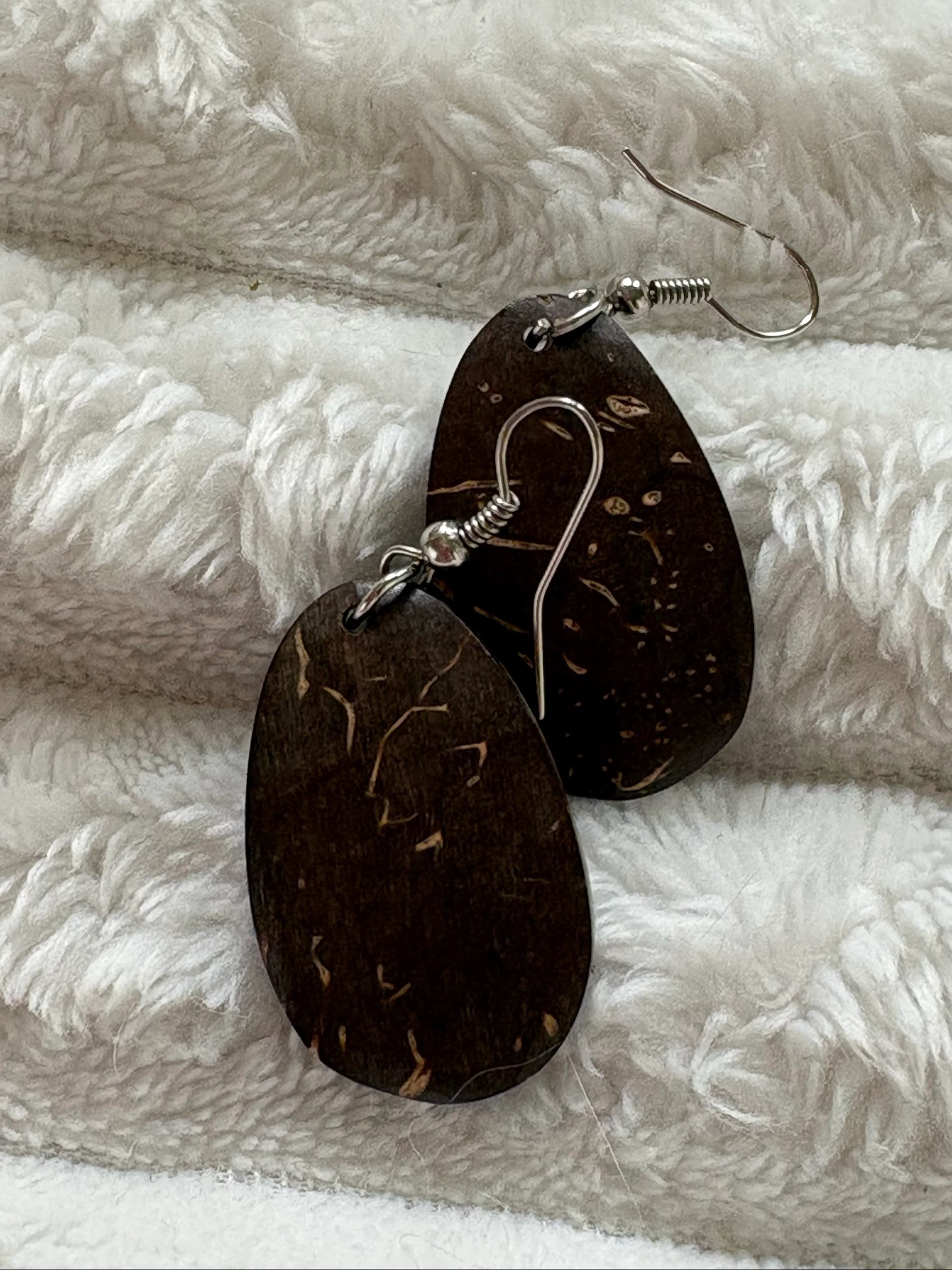 Kokosnoten oorbellen – photo 3